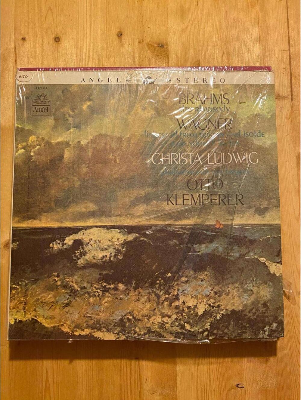 Brahms / Wagner – Alto Rhapsody Vintage 33rpm VG+ AB28